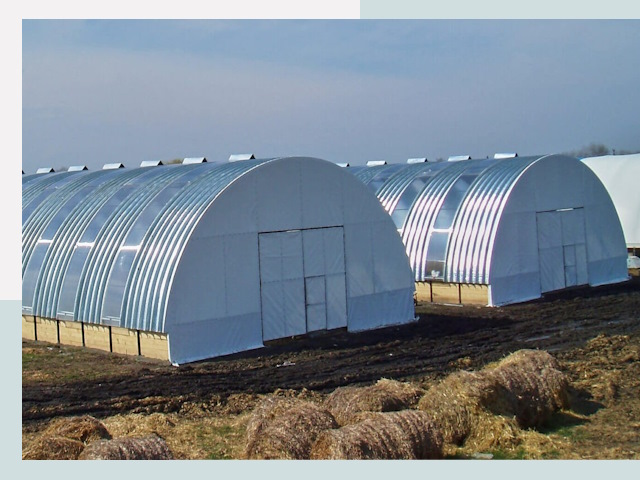 Сельскохозяйственные здания в Киселёвске