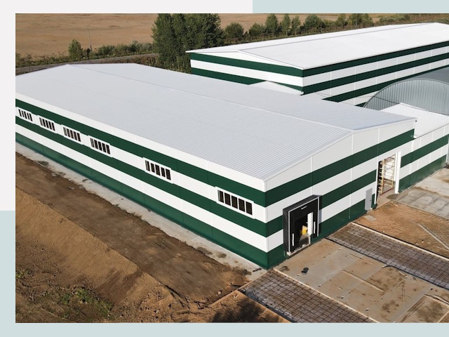 Строительство овощехранилищ в Киселёвске