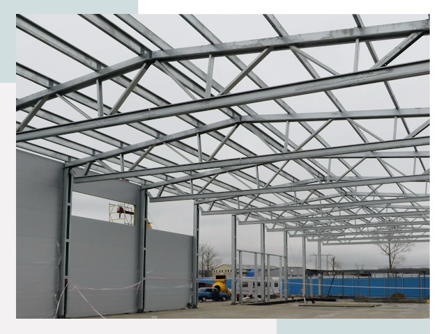 Строительство складов в Киселёвск от 617 руб. за м²