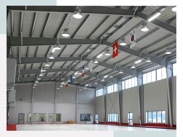 Строительство спортзалов в Киселёвск от 617 руб. за м²