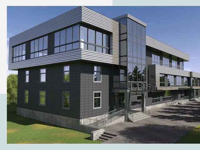 Административные здания в Киселёвске