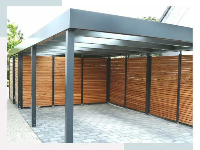 Навесы для парковки в Киселёвске