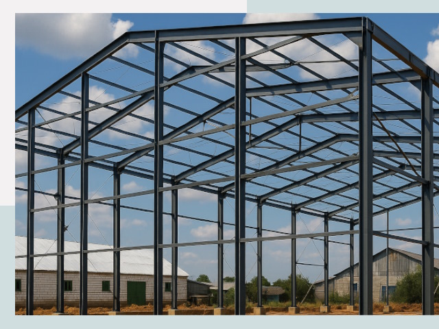 Быстровозводимые ангары от СтальСтрой-Кис по цене 617 руб.