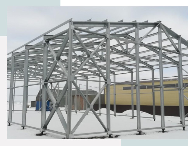 Каркасные ангары в Киселёвске