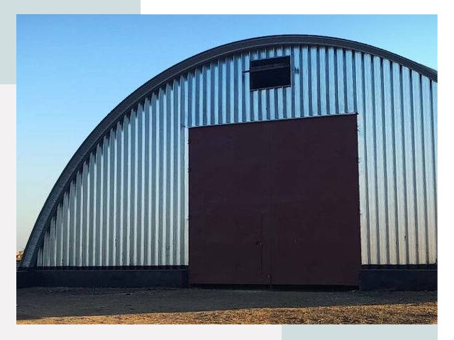 Бескаркасные ангары в Киселёвске