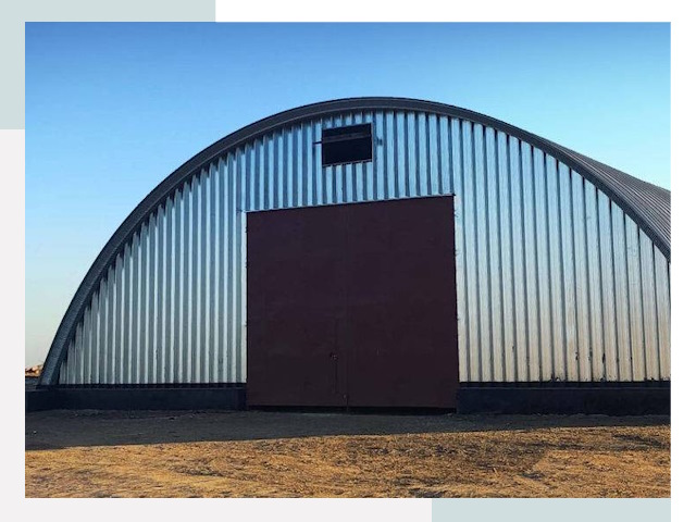 Арочные ангары в Киселёвске