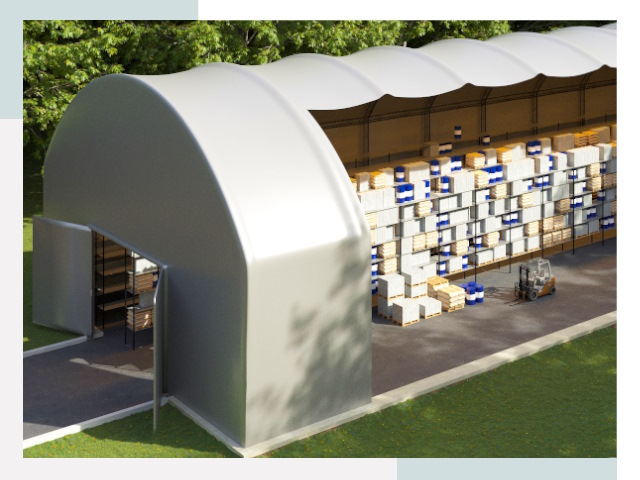 Тентовые ангары в Киселёвске