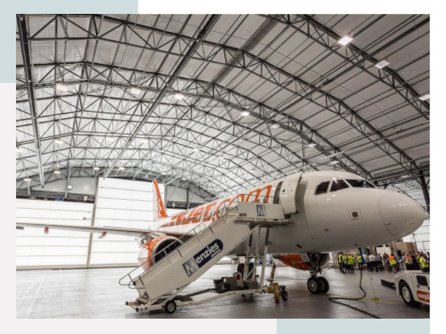 Авиационные ангары в Киселёвске