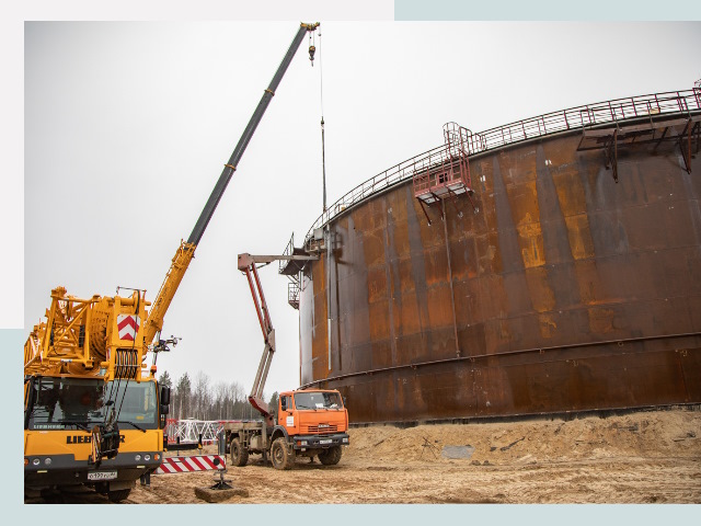 Монтаж резервуаров в Киселёвске от 617 руб. за м³