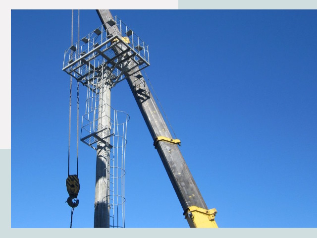 Монтаж осветительных мачт в Киселёвск от 617 руб.