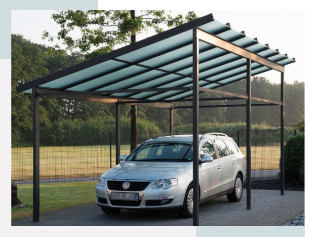 Навесы для автомобилей в Киселёвске