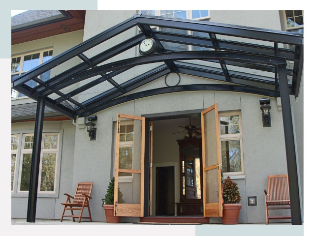 Козырьки металлические в Киселёвске