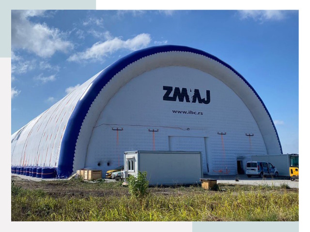 Брендирование ангаров в Киселёвске