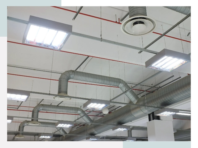 Вентиляция ангаров в Киселёвске