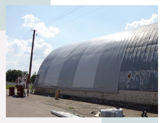 Ремонт ангаров в Киселёвске