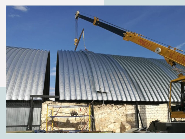 Реконструкция ангаров в Киселёвске от 617 руб.