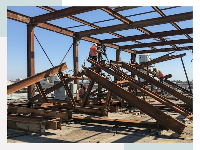 Демонтаж металлоконструкций в Киселёвске от 617 руб.