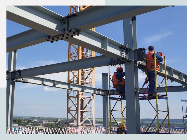 Монтаж металлоконструкций в Киселёвске