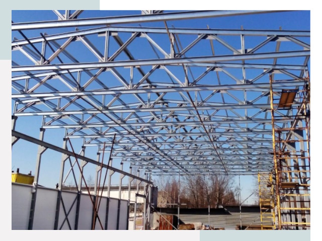 Металлокаркасы для складов в Киселёвске