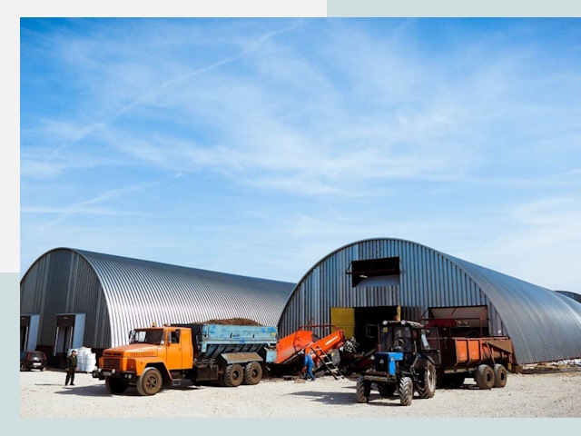 Ангары для спецтехники в Киселёвске