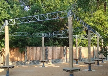 Терраса из металлоконструкций под ключ, проектирование, изготовление и монтаж от СтальСтрой-Кис